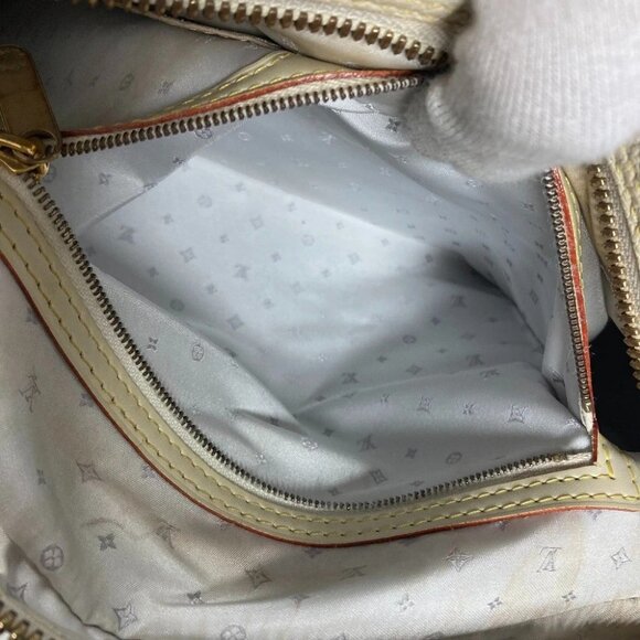 LOUIS VUITTON M91891 Suhali Spaerb Shoulder Bag Hand Bag Suhari leather White - Picture 14 of 16